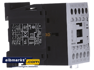 Ansicht links Eaton (Moeller) DILA-22(110V50HZ) Hilfsschtz 2S2, AC 