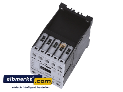 View up front Eaton (Moeller) DILA-22(110V50HZ) Contactor relay 110VAC 0VDC 2NC/ 2 NO
