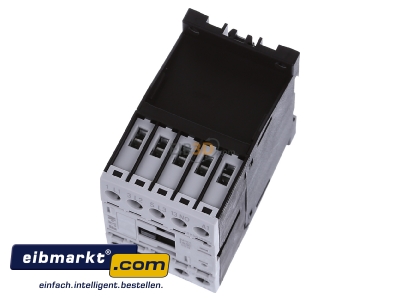 Ansicht oben vorne Eaton (Moeller) DILM7-10(24V50/60HZ) Leistungsschtz 1S 3kW/400V,AC 
