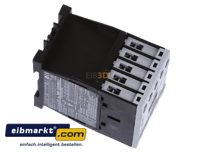 Ansicht oben links Eaton (Moeller) DILM7-10(24V50/60HZ) Leistungsschtz 1S 3kW/400V,AC 