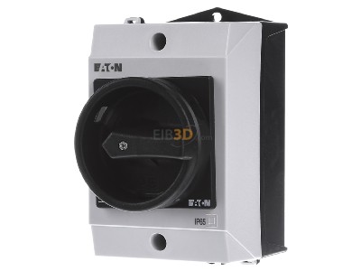 Front view Eaton T0-2-1/I1/SVB-SW Safety switch 3-p 5,5kW 
