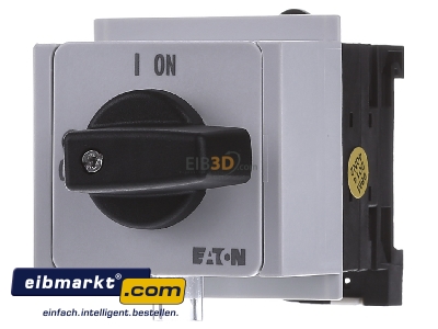 Front view Eaton (Moeller) T0-2-1/IVS Off-load switch 3-p 20A
