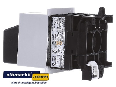 View on the right Eaton (Moeller) T0-2-8211/IVS Off-load switch 2-p 20A
