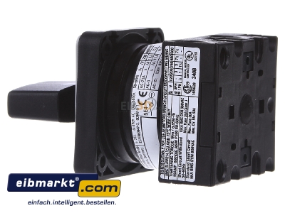 View on the right Eaton (Moeller) T0-1-8200/E Off-load switch 1-p 20A
