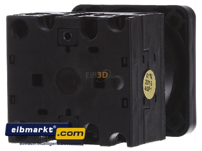 Back view Eaton (Moeller) T0-2-1/E Safety switch 3-p 6,5kW
