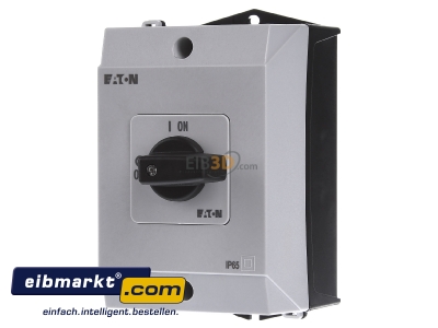 Front view Eaton (Moeller) 207081 Off-load switch 3-p 20A
