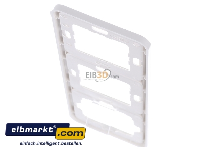Top rear view Siemens Indus.Sector 5TG1804 Frame 3-gang white
