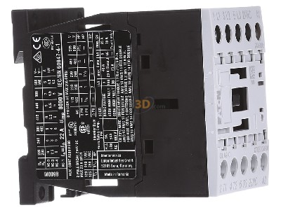 View on the left Eaton DILM9-01(24V50HZ) Magnet contactor 9A 24VAC 
