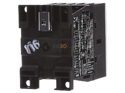 Back view Eaton DILM9-01(24V50HZ) Magnet contactor 9A 24VAC 
