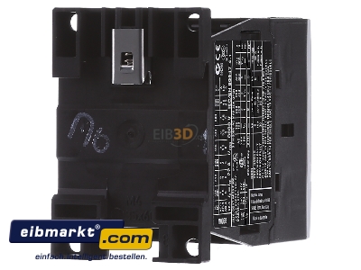 Back view Eaton (Moeller) DILM9-10(42V50HZ) Magnet contactor 9A 42VAC
