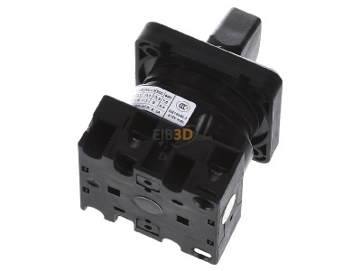 Top rear view Eaton T0-1-8210/E Off-load switch 1-p 20A 
