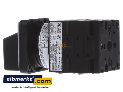 View on the right Eaton (Moeller) 031726 Off-load switch 4-p 20A
