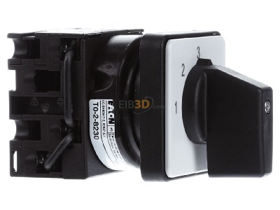 View on the left Eaton T0-2-8230/E Off-load switch 1-p 20A 

