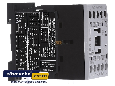 Ansicht links Eaton (Moeller) DILM12-10(230V50/60H Leistungsschtz 1S 5,5KW/400V,AC 