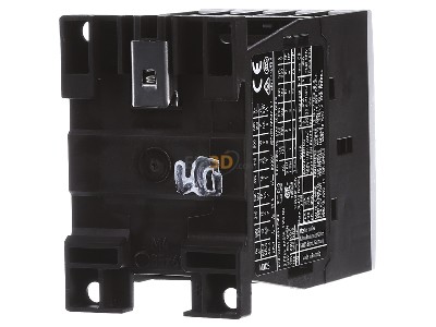 Back view Eaton DILM12-10(24V50/60HZ Magnet contactor 12A 24VAC 
