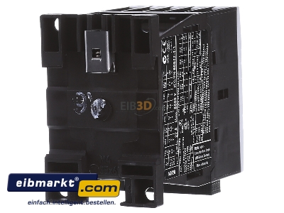 Back view Eaton (Moeller) DILM12-01(24VDC) Magnet contactor 12A 24VDC - 
