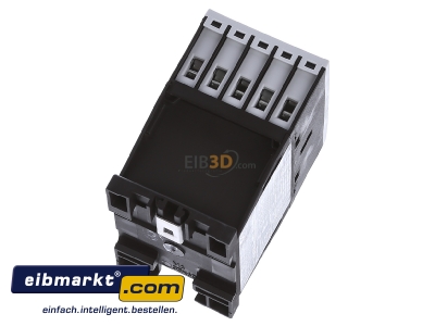 Top rear view Eaton (Moeller) DILM12-01(24VDC) Magnet contactor 12A 24VDC - 
