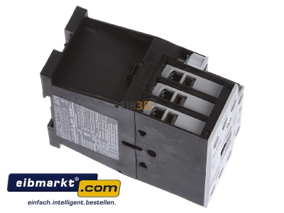 Ansicht oben links Eaton (Moeller) 277000 Leistungsschtz 1S 7,5kW/400V,AC DILM17-10(42V50HZ)