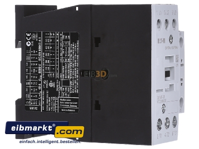 Ansicht links Eaton (Moeller) DILM17-01(230V50HZ) Leistungsschtz 1 7,5kW/400V,AC 
