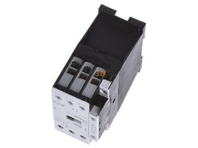 View up front Eaton DILM17-01(RDC24) Magnet contactor 18A 24...27VDC 
