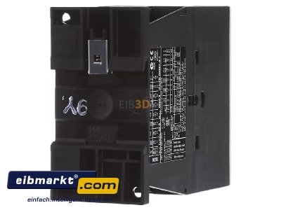 Back view Eaton (Moeller) DILM25-10(110V50HZ) Magnet contactor 25A 110VAC - 
