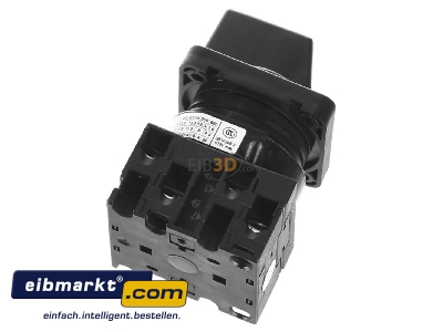 Ansicht oben hinten Eaton (Moeller) T0-2-8242/E Stufenschalter 1pol. 