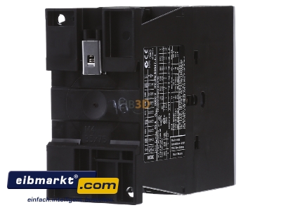 Back view Eaton (Moeller) DILM32-10(400V50HZ) Magnet contactor 32A 400VAC
