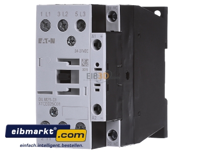 Frontansicht Eaton (Moeller) DILM25-01(RDC24) Leistungsschtz 1 11kW/400V,DC 