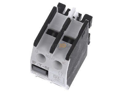 View up front Eaton DILM150-XHI11 Auxiliary contact block 1 NO/1 NC 
