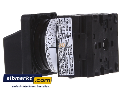 View on the right Eaton (Moeller) T0-2-15432/E 3-step control switch 2-p 20A
