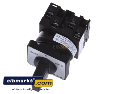 View up front Eaton (Moeller) T0-2-15432/E 3-step control switch 2-p 20A
