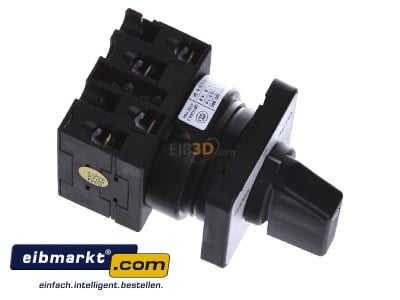View top left Eaton (Moeller) T0-2-15432/E 3-step control switch 2-p 20A
