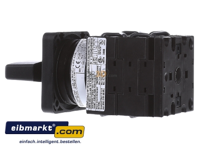 View on the right Eaton (Moeller) T0-4-15602/E 10-step control switch 1-p 20A 
