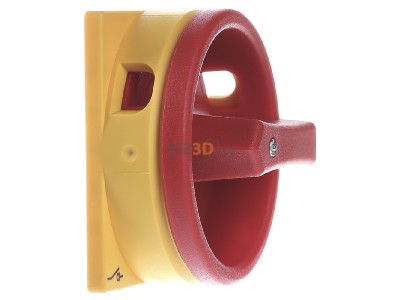 View on the left Eaton SVB-T0 Handle for power circuit breaker red 
