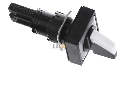 View top left Eaton Q25WK3R Short thumb-grip actuator black IP65 
