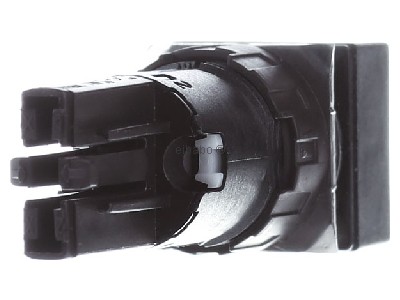 Back view Eaton Q18WK1R Short thumb-grip actuator white IP65 
