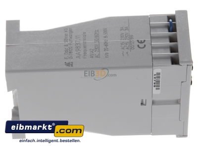 Ansicht oben links Frequenzrelais 230V AA9837.11 20-60HZ Dold&Shne AA9837.11 20-60HZ