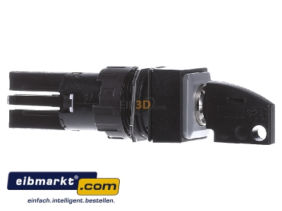 View on the left Eaton (Moeller) Q18S1R Key actuator black IP65 - 
