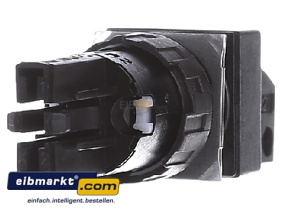 Back view Eaton (Moeller) Q18S1R Key actuator black IP65 - 
