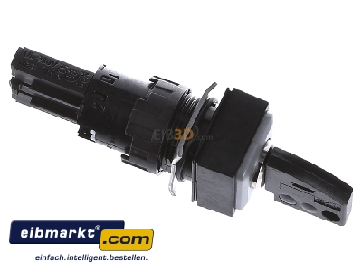 View top left Eaton (Moeller) Q18S1R Key actuator black IP65 - 
