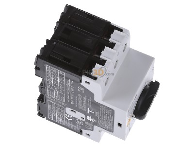 View top left Eaton PKZM0-4-T Circuit-breaker 4A 
