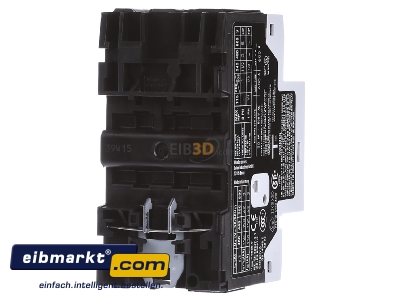 Ansicht hinten Eaton (Moeller) PKZM0-6,3-T Transformatorschutz 3p,handbettigt 