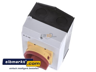 View up front Eaton (Moeller) P1-25/I2-SI Off-load switch 3-p 25A
