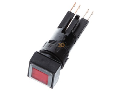 Ansicht oben vorne Eaton Q18LT-RT/WB Leuchtdrucktaste Linse rot, tastend 