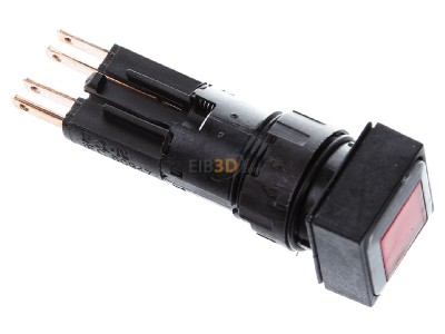 Ansicht oben links Eaton Q18LT-RT/WB Leuchtdrucktaste Linse rot, tastend 