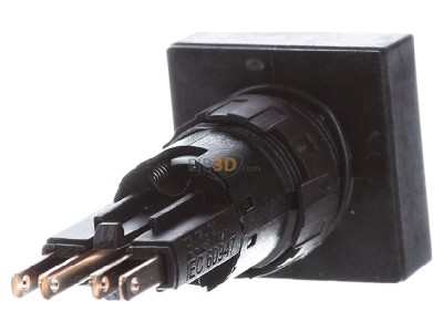 Ansicht hinten Eaton Q25LT-WS Leuchtdrucktaste Linse wei, tastend 