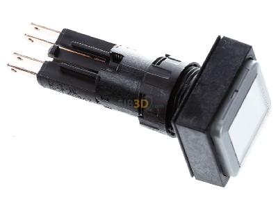 Ansicht oben links Eaton Q25LT-WS Leuchtdrucktaste Linse wei, tastend 