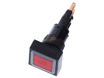 Ansicht oben vorne Eaton Q25LT-RT Leuchtdrucktaste Linse rot, tastend 
