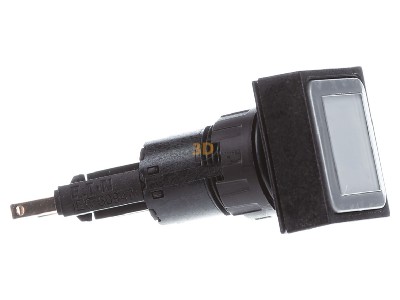 Ansicht links Eaton Q25LTR-WS/WB Leuchtdrucktaste Linse wei, rastend 