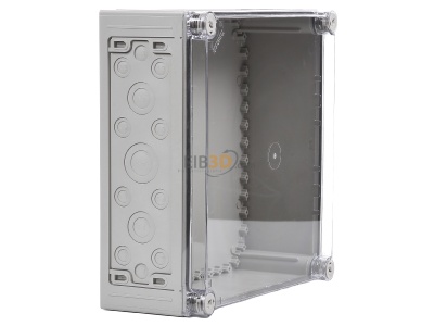 View on the left Eaton CI44E-125 Distribution cabinet (empty) 375x375mm 
